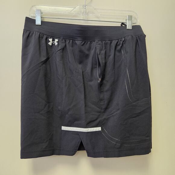 Under Armour UA Baseline Pro 5" Shorts Men's Black Comfort Size 2XL 1384141-001 - Picture 3 of 11